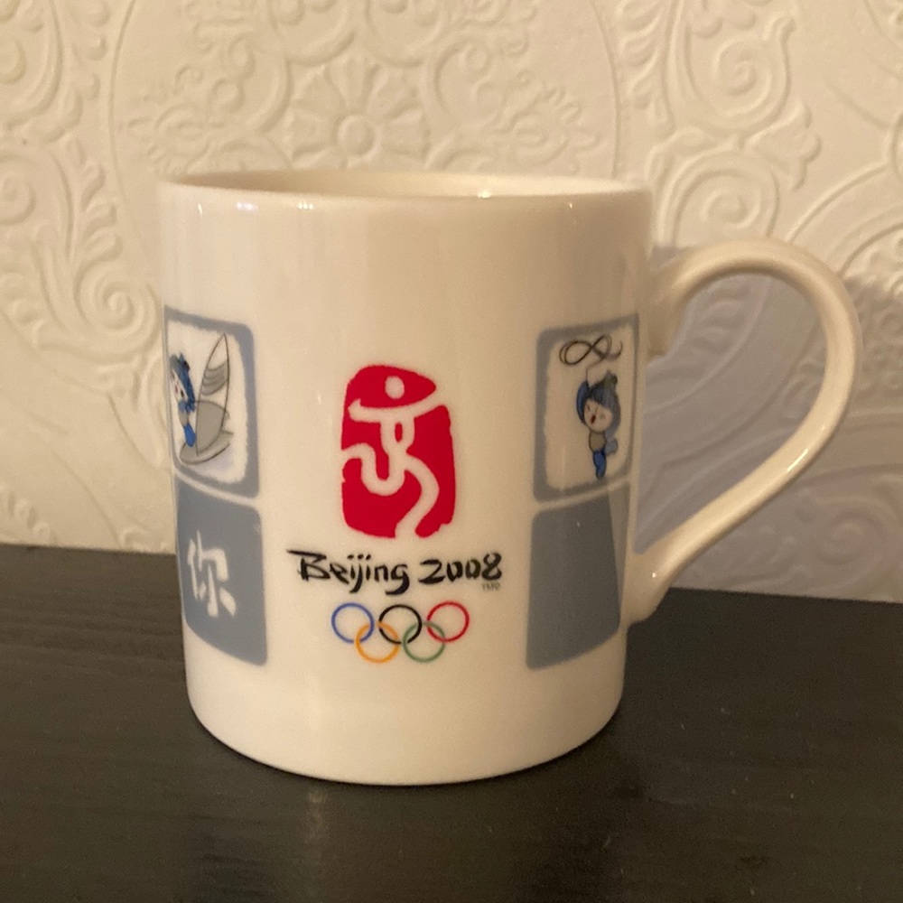 2008 Beijing Olympics collectible mug ~ super cute mug